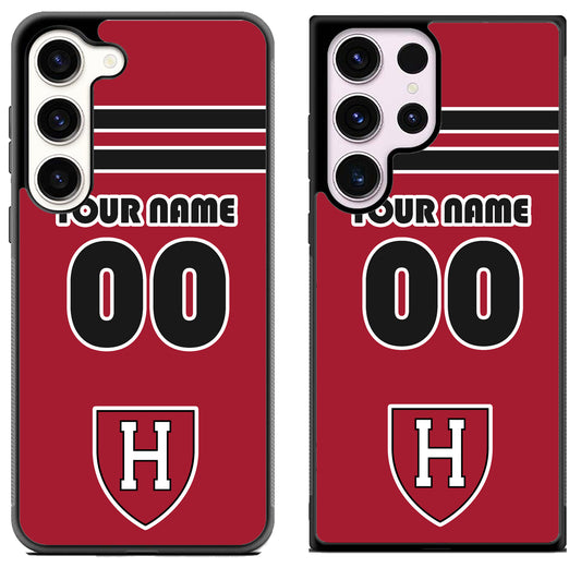 Custom Personalized Harvard Crimson Samsung Galaxy S23 | S23+ | S23 Ultra Case