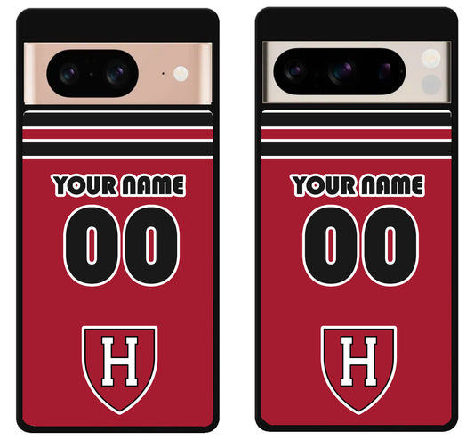 Custom Personalized Harvard Crimson Google Pixel 8 | 8 Pro Case