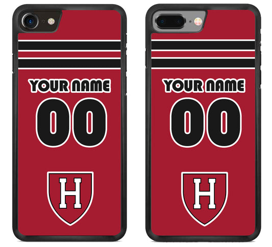 Custom Personalized Harvard Crimson iPhone 8 | 8 Plus Case