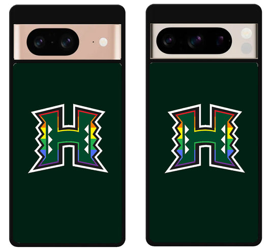 Hawaii Rainbow Warriors Logo Google Pixel 8 | 8 Pro Case