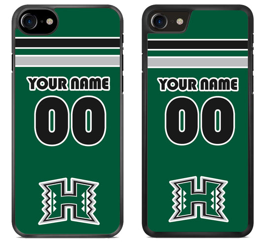 Custom Personalized Hawaii Rainbow Warriors iPhone SE 2020 | iPhone SE 2022 Case