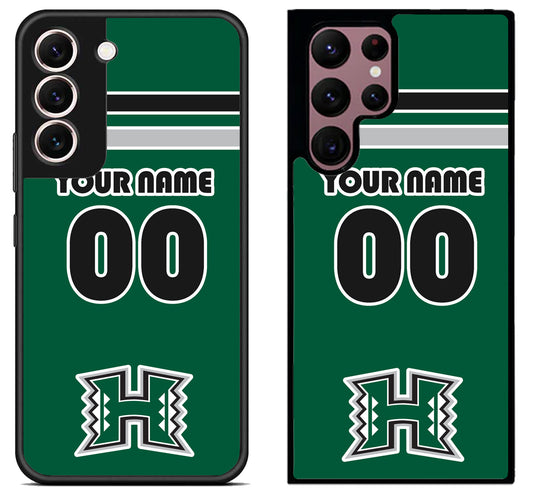 Custom Personalized Hawaii Rainbow Warriors Samsung Galaxy S22 | S22+ | S22 Ultra Case