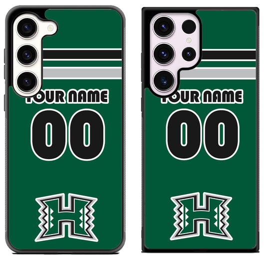 Custom Personalized Hawaii Rainbow Warriors Samsung Galaxy S23 | S23+ | S23 Ultra Case