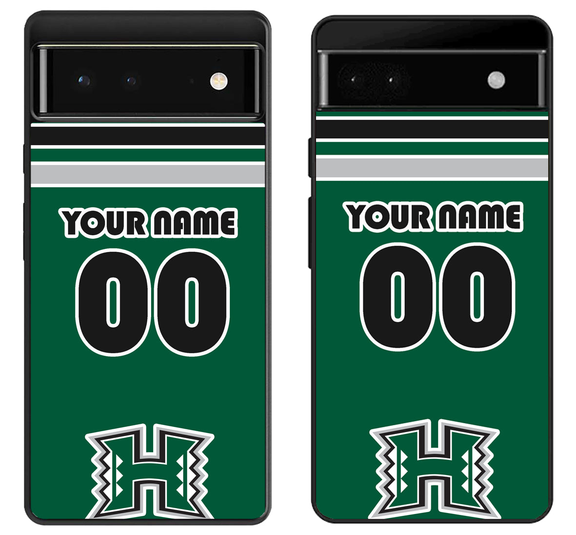 Custom Personalized Hawaii Rainbow Warriors Google Pixel 6 | 6A | 6 Pro Case