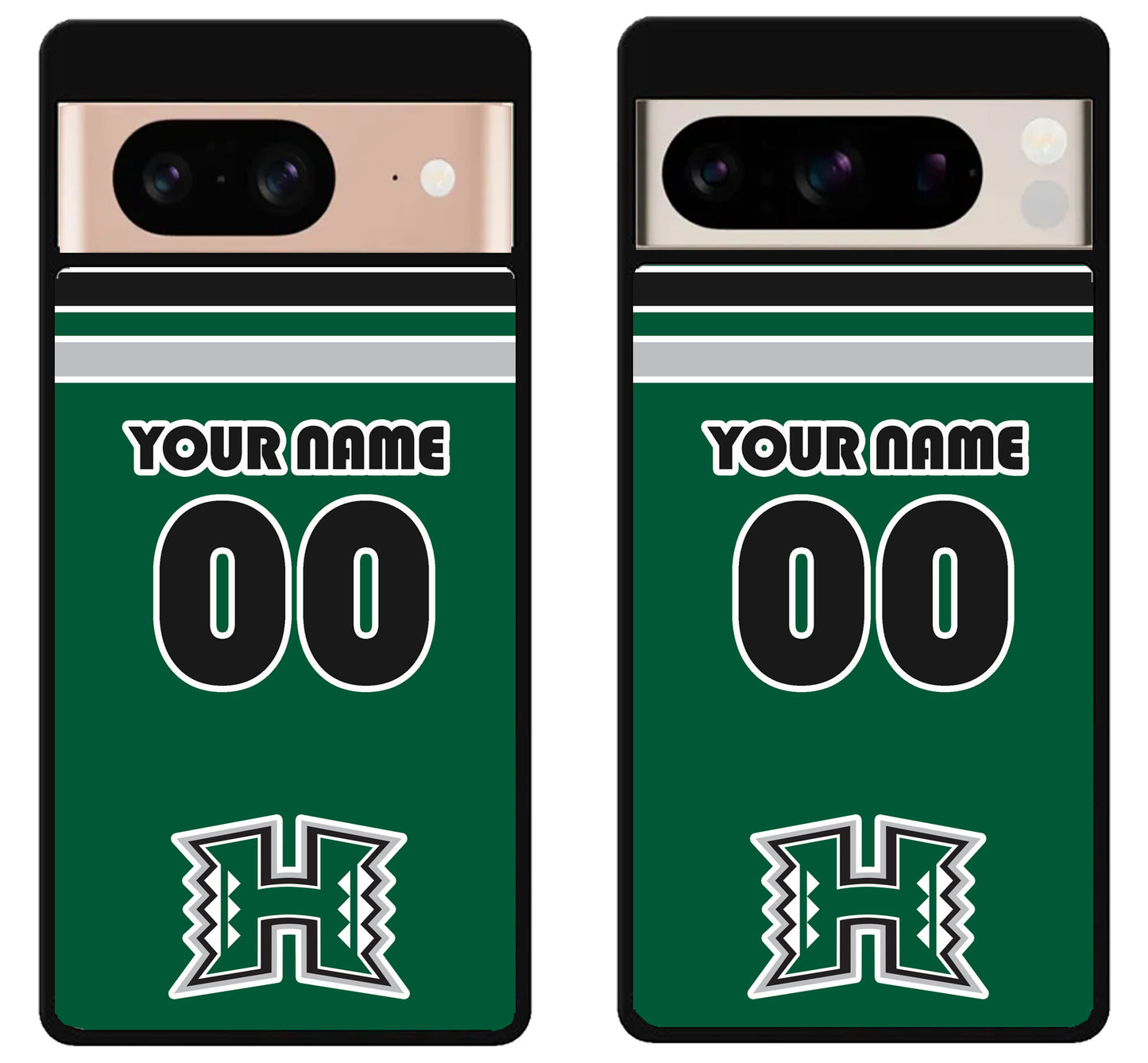 Custom Personalized Hawaii Rainbow Warriors Google Pixel 8 | 8 Pro Case