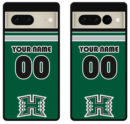 Custom Personalized Hawaii Rainbow Warriors Google Pixel 7 | 7 Pro Case