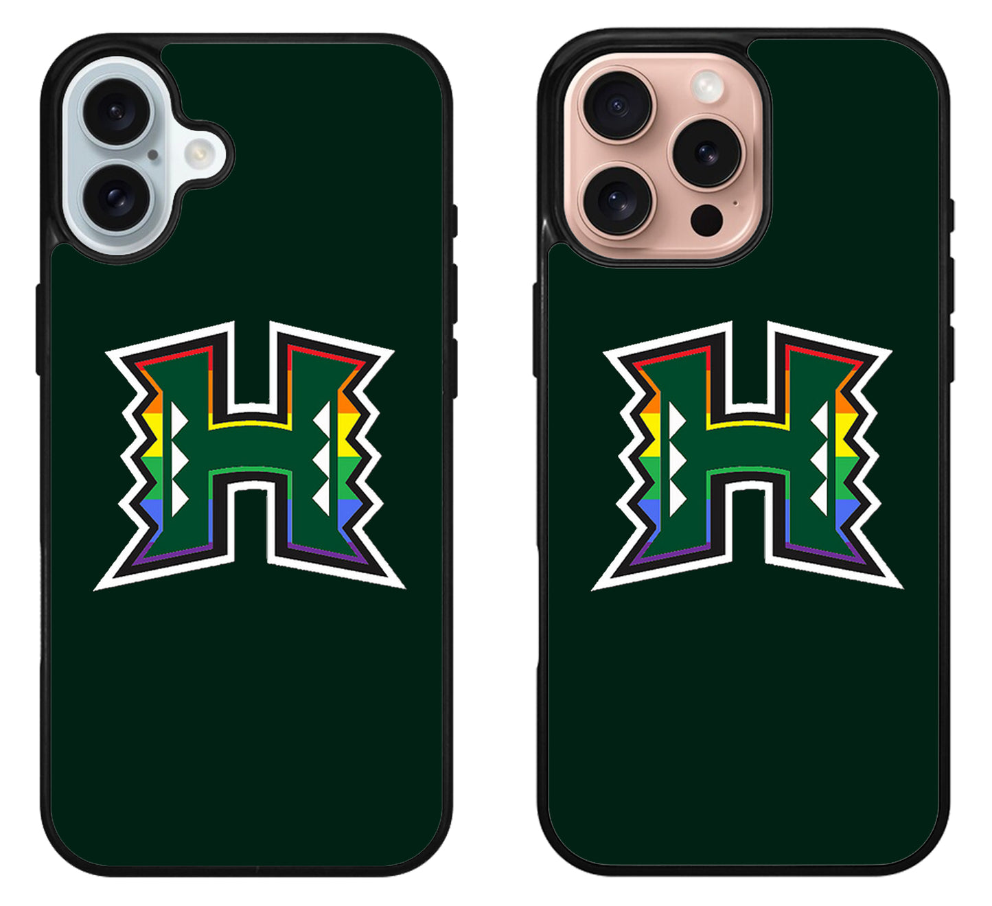 Hawaii Rainbow Warriors iPhone 16 | 16 Plus | 16 Pro | 16 Pro Max Case