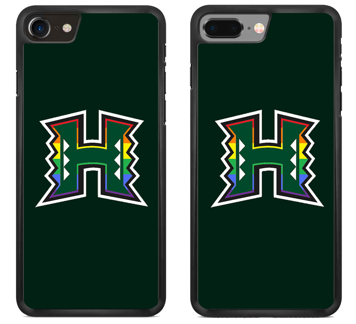 Hawaii Rainbow Warriors Logo iPhone 8 | 8 Plus Case