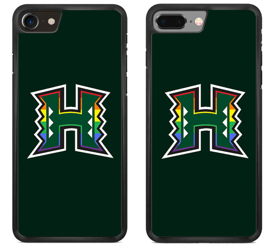 Hawaii Rainbow Warriors Logo iPhone 8 | 8 Plus Case