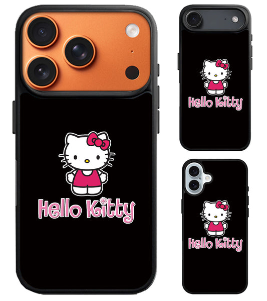 Hello Kitty Black iPhone Air | iPhone 17 | 17 Pro | 17 Pro Max Case