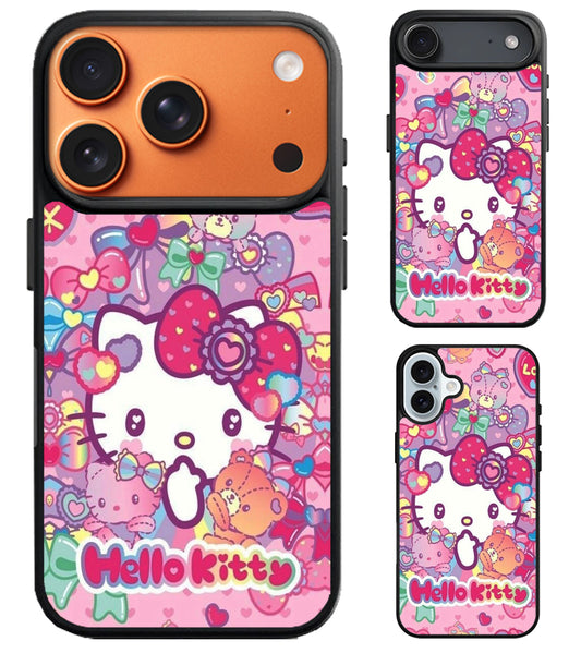 Hello Kitty Collage iPhone Air | iPhone 17 | 17 Pro | 17 Pro Max Case