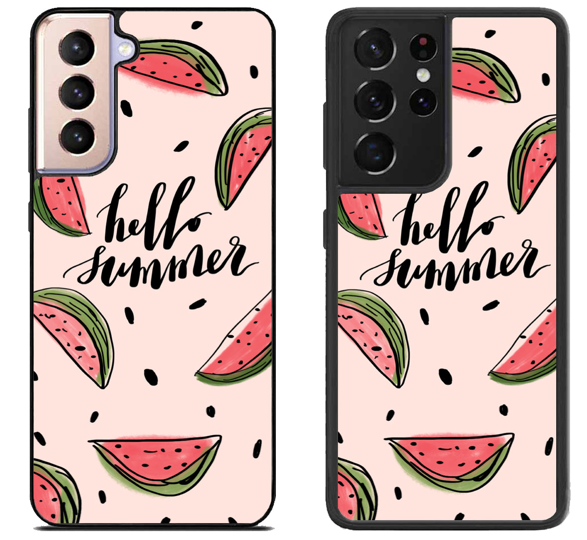 Hello Summer Watermelon Samsung Galaxy S21 | S21 FE | S21+ | S21 Ultra Case