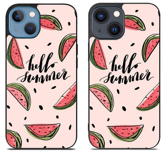 Hello Summer Watermelon iPhone 15 | iPhone 15 Plus Case