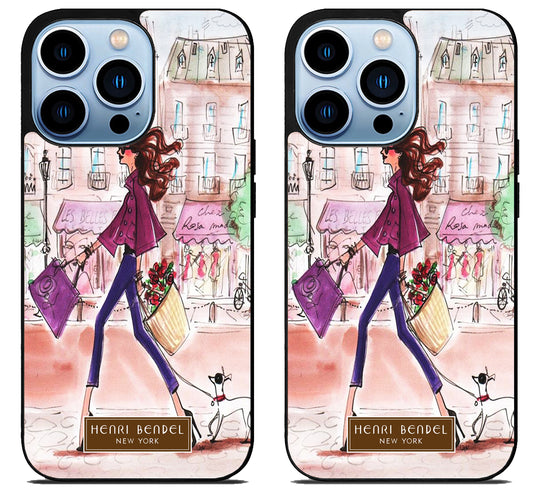 Henri Bendel Stylish iPhone 15 Pro | iPhone 15 Pro Max Case