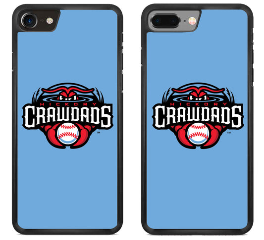 Hickory Crawdads Logo iPhone 8 | 8 Plus Case