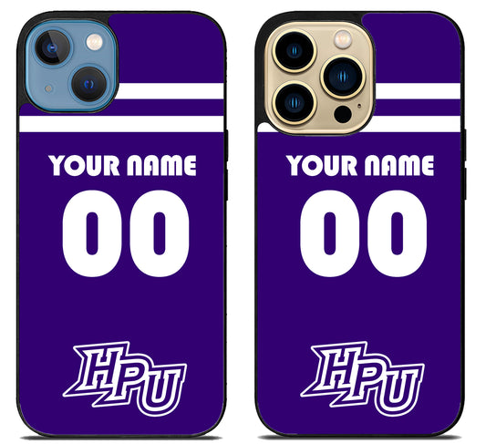 Custom Personalized High Point Panthers iPhone 14 | 14 Plus | 14 Pro | 14 Pro Max Case