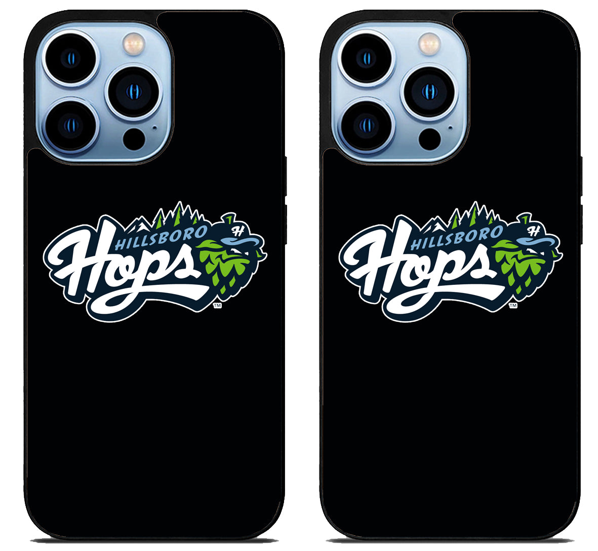 Hillsboro Hops Black iPhone 15 Pro | iPhone 15 Pro Max Case