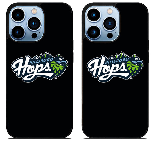 Hillsboro Hops Black iPhone 15 Pro | iPhone 15 Pro Max Case
