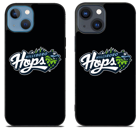 Hillsboro Hops Black iPhone 15 | iPhone 15 Plus Case