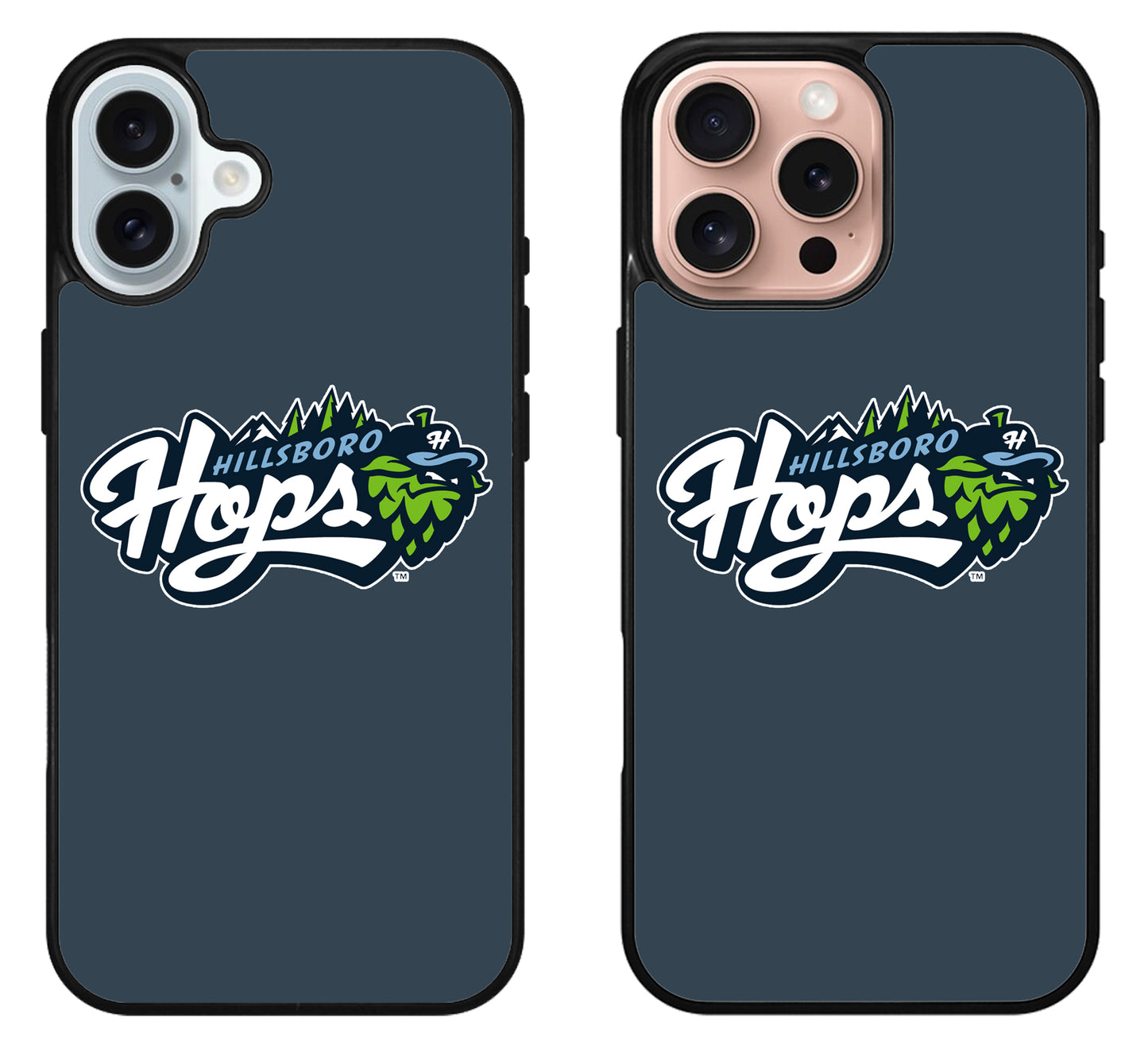 Hillsboro Hops Logo iPhone 16 | 16 Plus | 16 Pro | 16 Pro Max Case