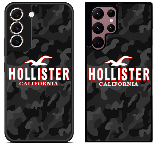 Hollister Black Camo Samsung Galaxy S22 | S22+ | S22 Ultra Case