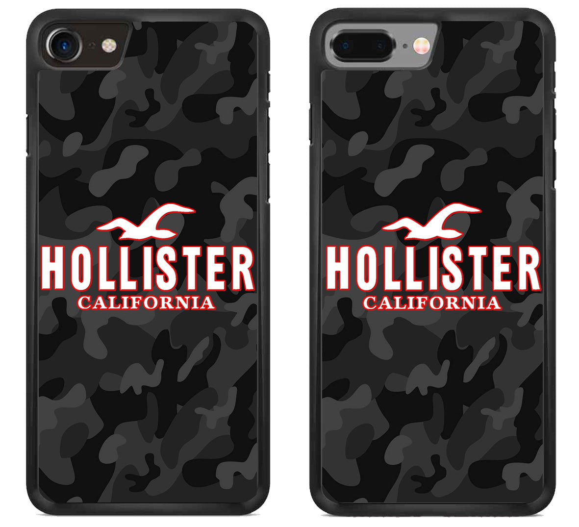 Hollister Black Camo iPhone 8 | 8 Plus Case