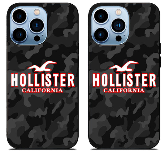 Hollister Black Camo iPhone 15 Pro | iPhone 15 Pro Max Case