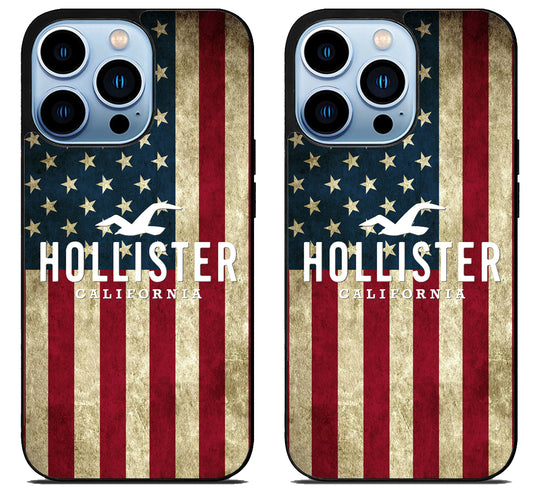 Hollister Logo Flag iPhone 15 Pro | iPhone 15 Pro Max Case