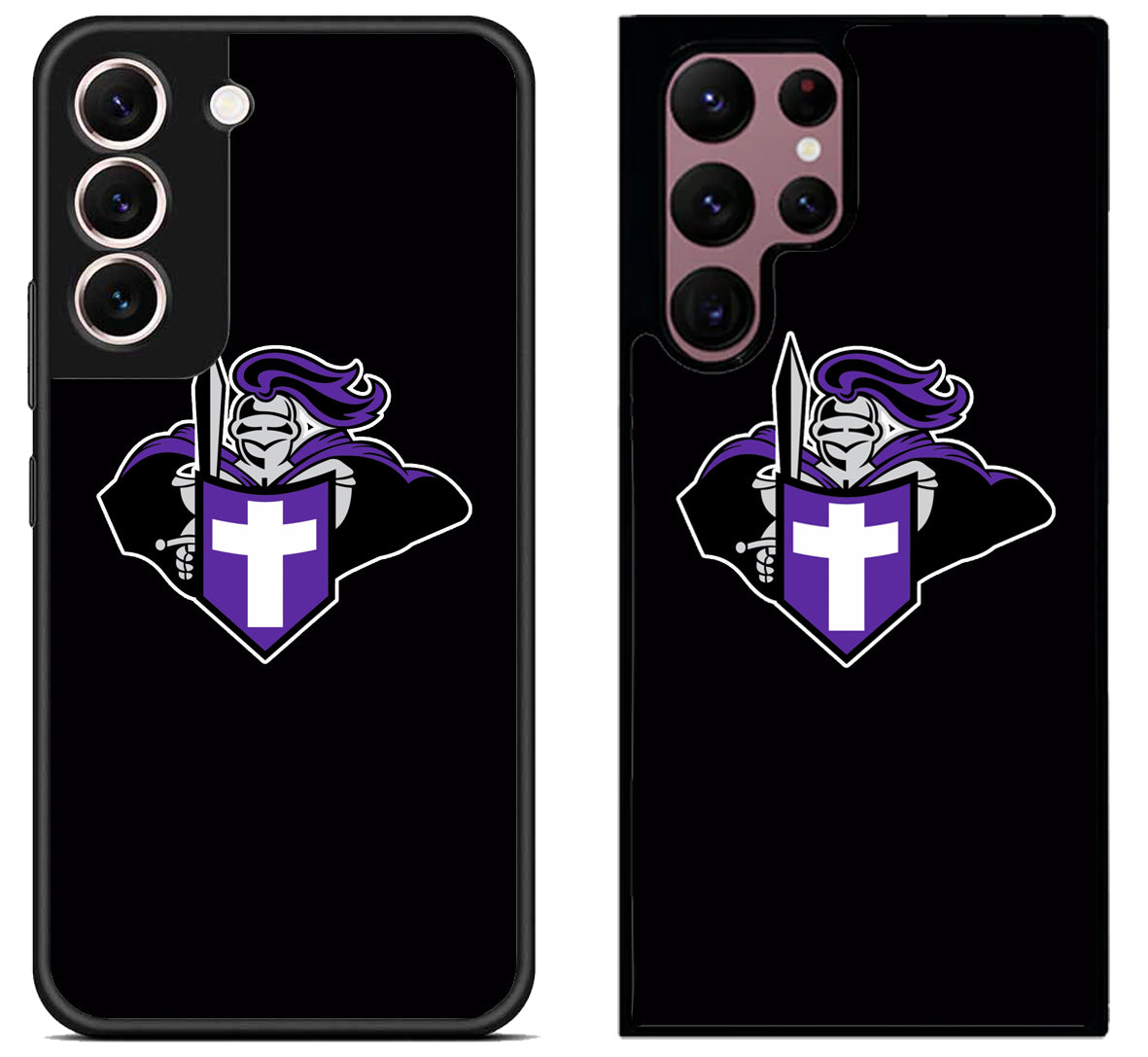 Holy Cross Crusaders Black Samsung Galaxy S22 | S22+ | S22 Ultra Case