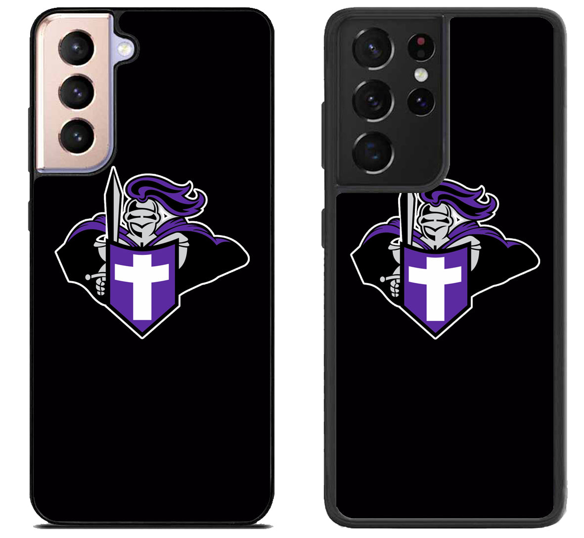 Holy Cross Crusaders Black Samsung Galaxy S21 | S21 FE | S21+ | S21 Ultra Case