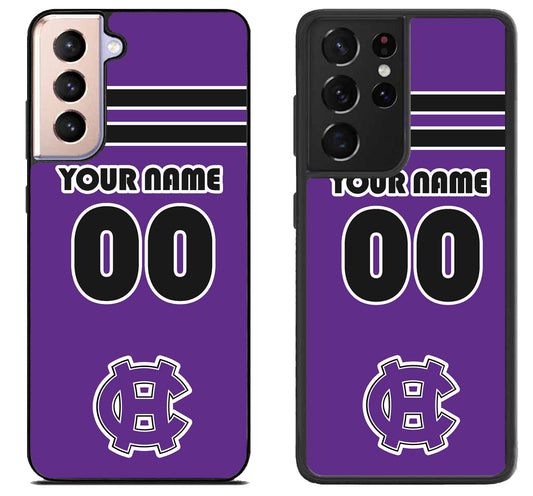 Custom Personalized Holy Cross Crusaders Samsung Galaxy S21 | S21 FE | S21+ | S21 Ultra Case