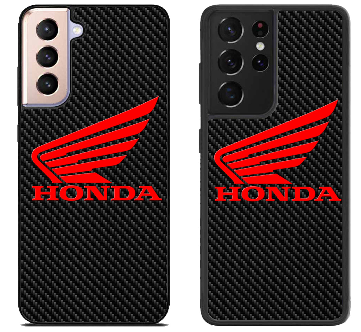 Honda Carbon Logo Samsung Galaxy S21 | S21 FE | S21+ | S21 Ultra Case