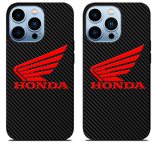 Honda Carbon Logo iPhone 15 Pro | iPhone 15 Pro Max Case