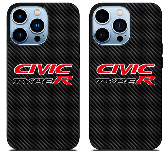 Honda Civic Carbon Type R iPhone 15 Pro | iPhone 15 Pro Max Case