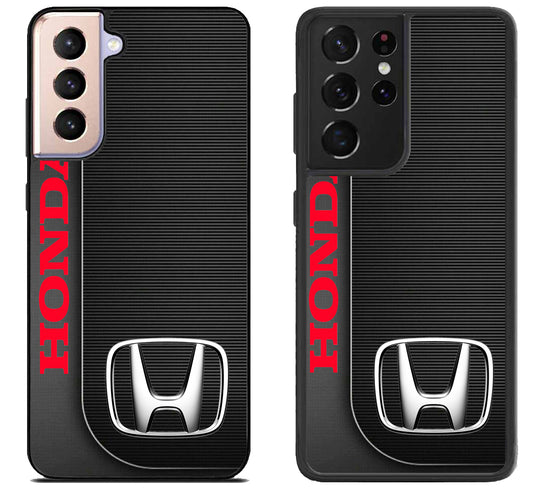 Honda Dark Black Samsung Galaxy S21 | S21 FE | S21+ | S21 Ultra Case