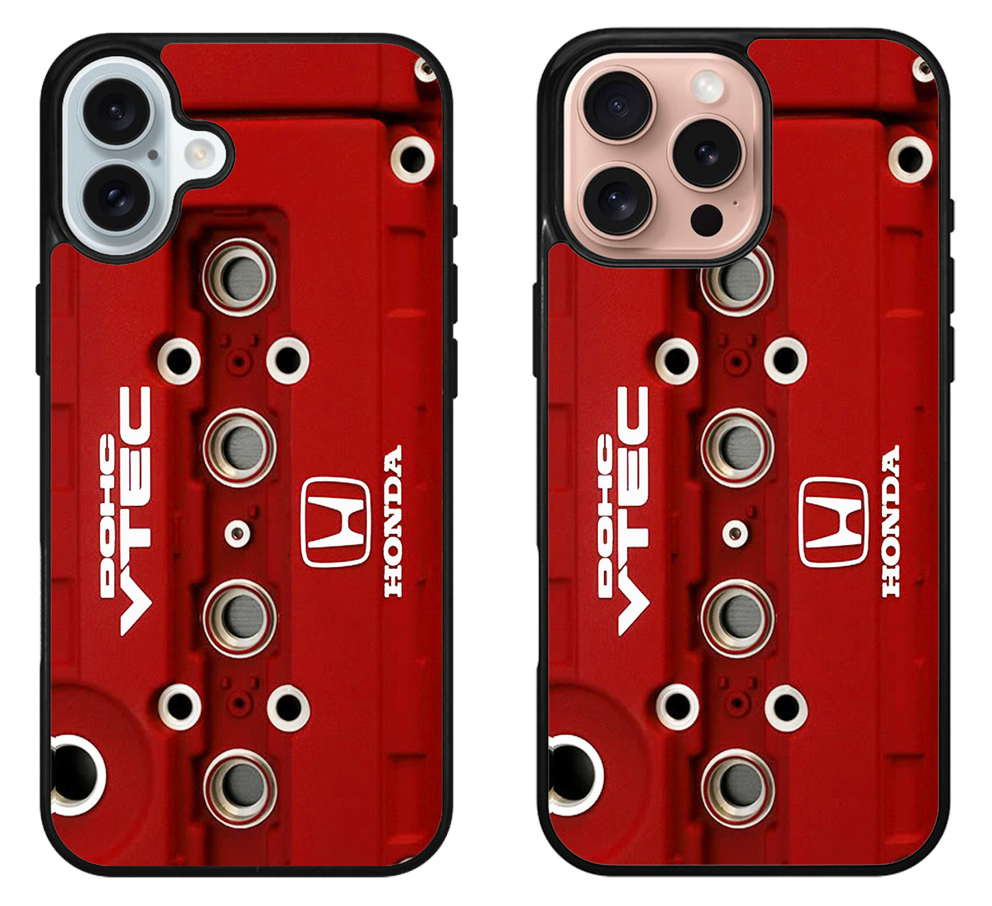 Honda Engine Red Vtec iPhone 16 | 16 Plus | 16 Pro | 16 Pro Max Case