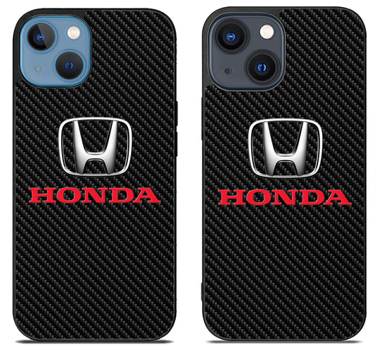 Honda Logo Carbon iPhone 15 | iPhone 15 Plus Case