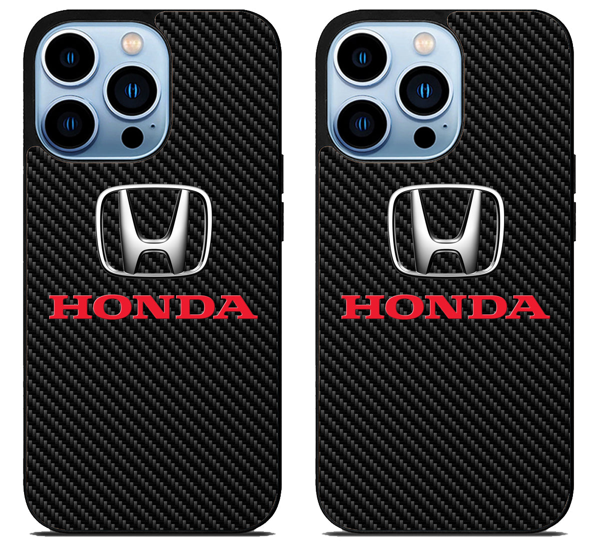 Honda Logo Carbon iPhone 15 Pro | iPhone 15 Pro Max Case