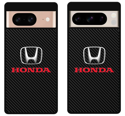 Honda Logo Carbon Google Pixel 8 | 8 Pro Case
