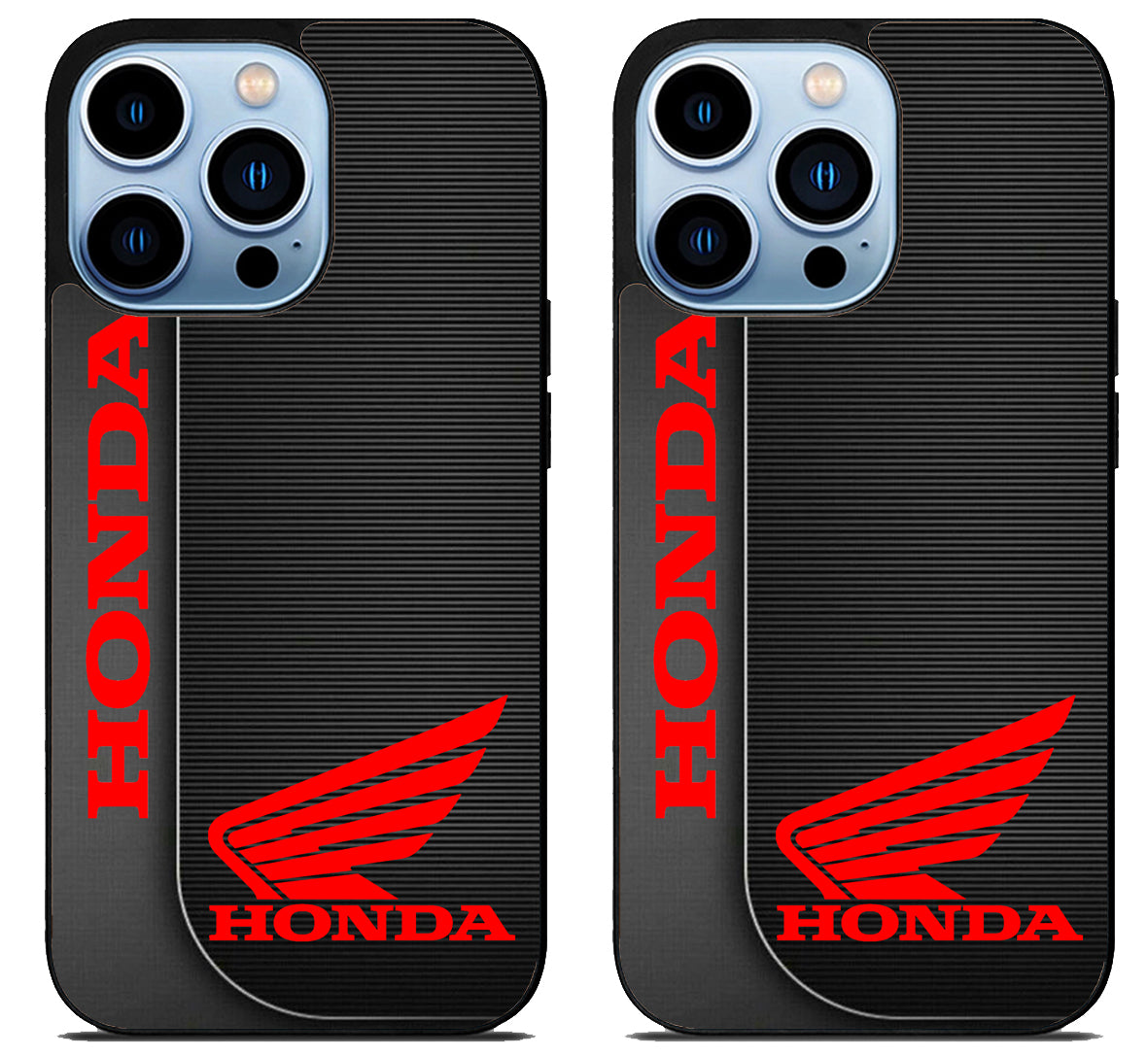 Honda Red Black Dark iPhone 15 Pro | iPhone 15 Pro Max Case