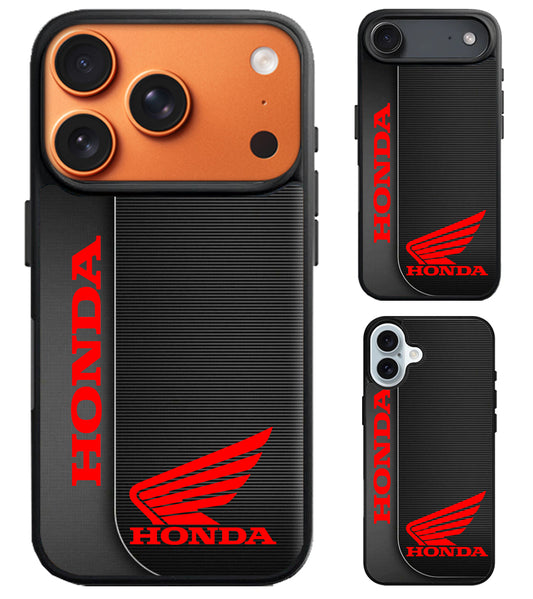 Honda Red Black Dark iPhone Air | iPhone 17 | 17 Pro | 17 Pro Max Case