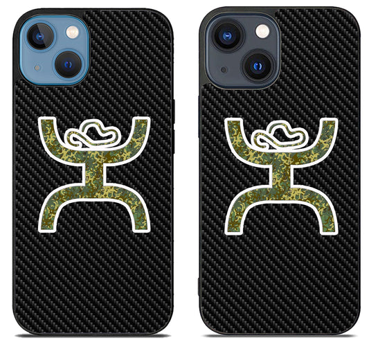 Hooey Logo Carbon iPhone 15 | iPhone 15 Plus Case