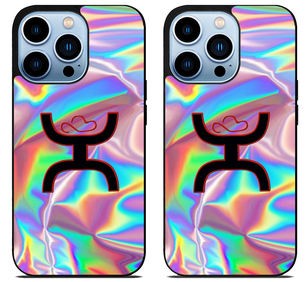 Hooey Logo Holographic iPhone 15 Pro | iPhone 15 Pro Max Case