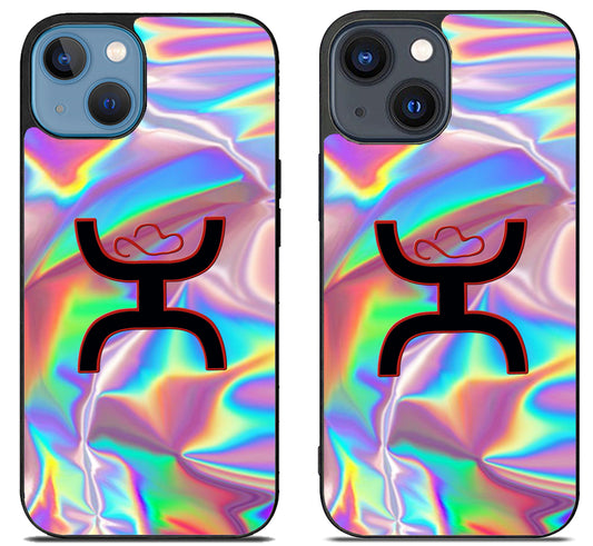 Hooey Logo Holographic iPhone 15 | iPhone 15 Plus Case