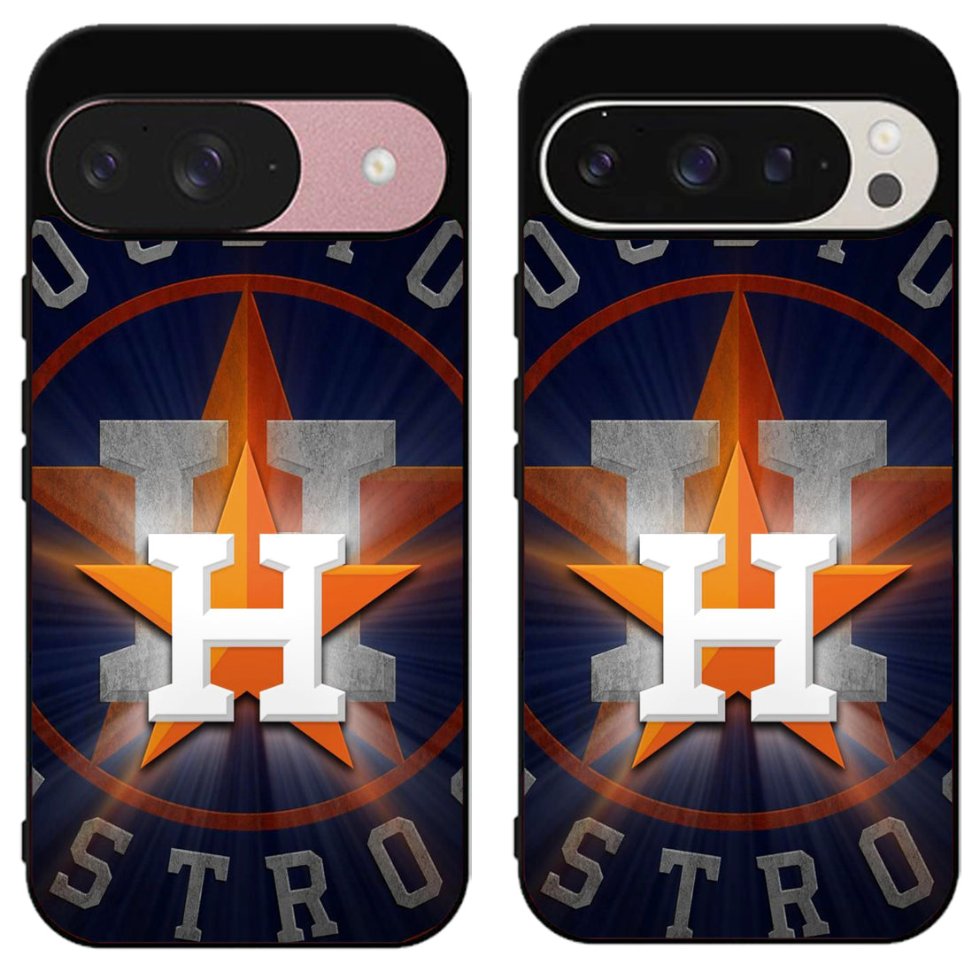 Houston Astros Background Cover Google Pixel 9 | 9 Pro | 9 Pro XL Case