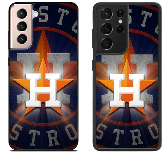 Houston Astros Background Samsung Galaxy S21 | S21 FE | S21+ | S21 Ultra Case