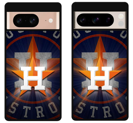 Houston Astros Background Google Pixel 8 | 8 Pro Case