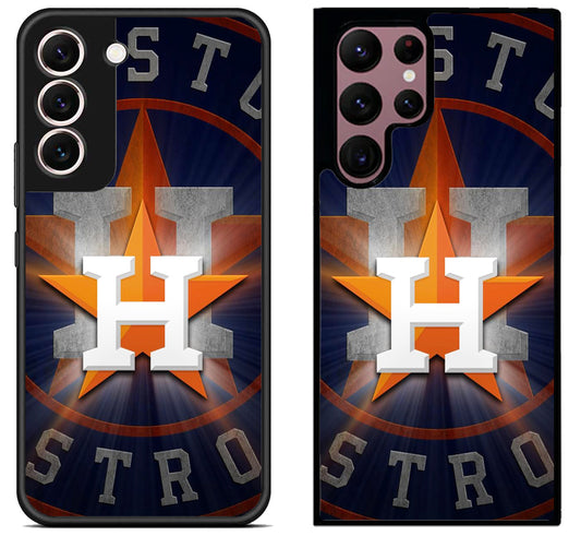 Houston Astros Background Samsung Galaxy S22 | S22+ | S22 Ultra Case