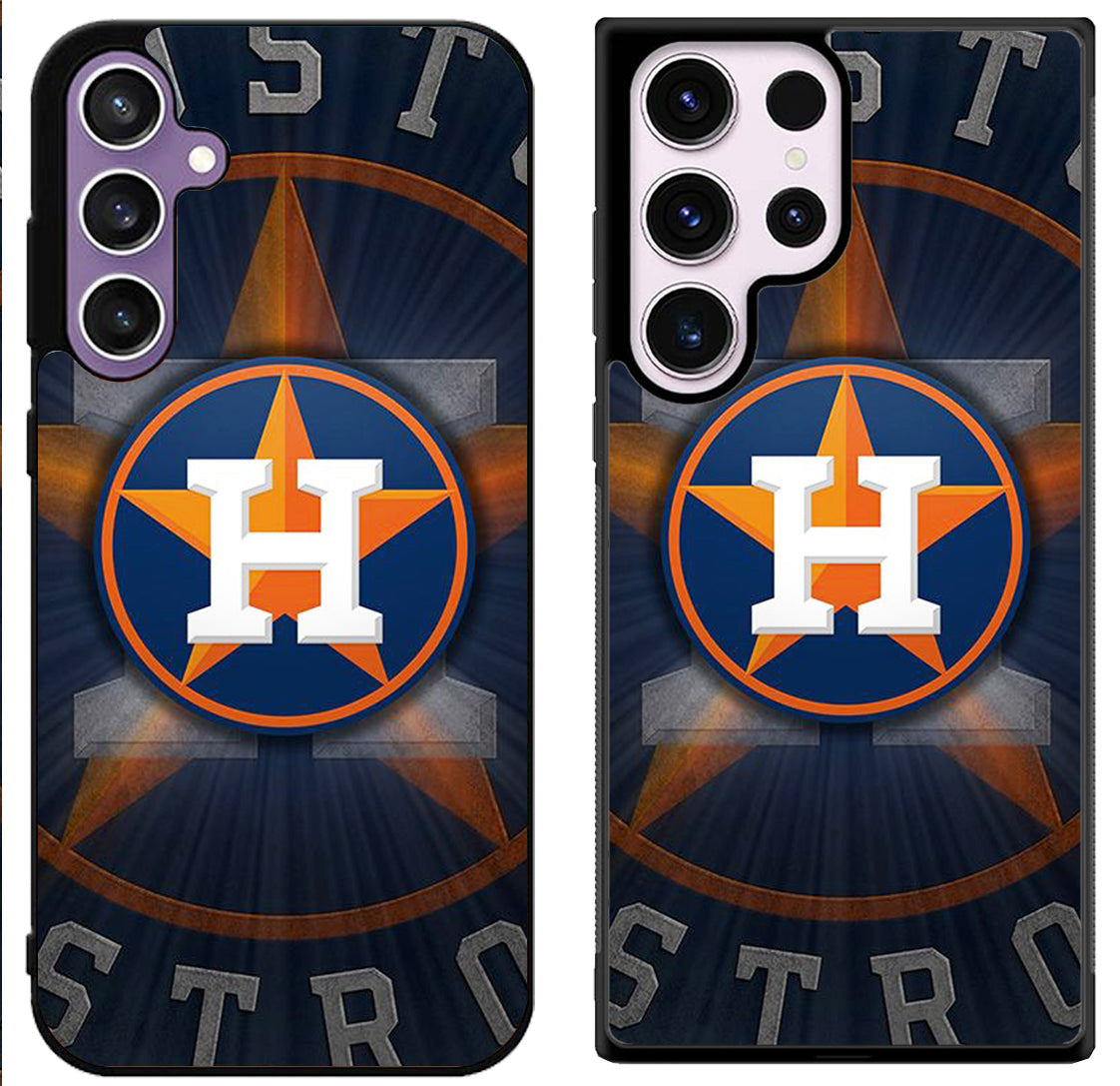 Houston Astros Background Samsung Galaxy S24 | S24+ | S24 Ultra Case