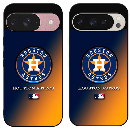 Houston Astros Baseball Google Pixel 9 | 9 Pro | 9 Pro XL Case